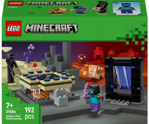 LEGO Minecraft 21584 Podróż przez portal Netheru i Kresu