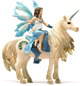Schleich - Bayala - Eyela na jednorożcu 42508