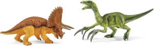 Schleich – Zestaw figurek - Triceratops i Therizinozaur 42217