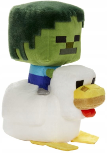Minecraft - Maskotka kurczak Jockey 20 cm JMY77