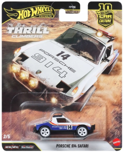 Hot Wheels Thrill Climbers 2/5 Porsche 914 Safari- JKF22