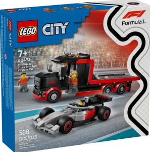 LEGO 60493 City Formuła 1: Ciężarówka F1 z bolidem Audi F1