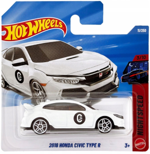 Hot Wheels 2018 Honda Civic Type R - 5785 JJH88