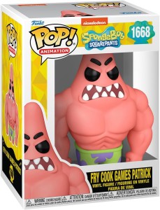 Funko POP 1668 Spongebob - Fry Cook Games Patrick 57362