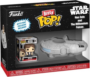 Funko POP 321 Han Solo + Sokół Millennium 36234