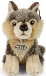 Rappa 866898 Maskotka Pluszowy Wilk siedzący 18 cm