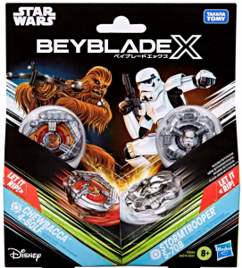 Beyblade X Zestaw startowy Chewbacca 4-80LF vs Stormtrooper 5-70B - G1695
