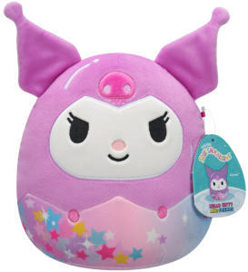 Squishmallows  Hello Kitty – Miękka maskotka 20 cm - Kuromi - SQSN00604