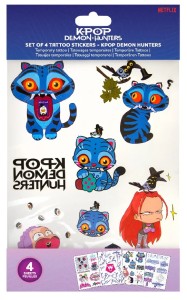 K-Pop Demon hunters – Zestaw tatuaży CR5226