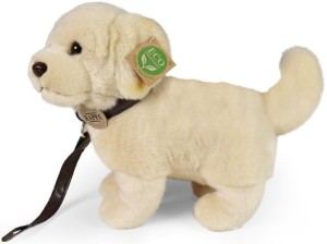 Rappa 231009 Maskotka Golden Retriever na smyczy 25 cm