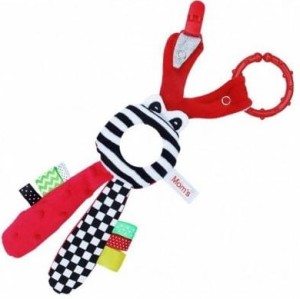 Hencz Toys - Mom’s Care – Zawieszka Lusterko Cudak czerwony 950