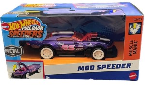 Hot Wheels - Pull-Back Speeders - Autko z napędem - Mod Speeder - HPT04 HWH38