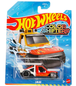 Hot Wheels Auto Zmieniające Kolor - Lolux - JKP18