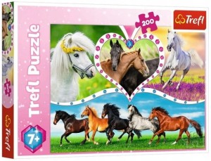 Trefl – Puzzle Piękne konie – 200 elementów – 13248