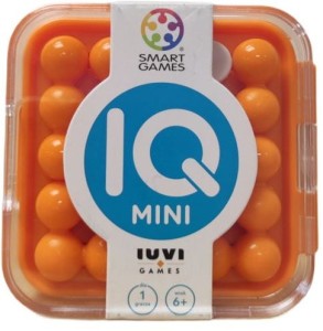 Smart Games - Gra logiczna podróżna - Gra IQ Mini pomarańczowa SG401