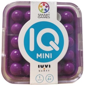 Smart Games - Gra logiczna podróżna - Gra IQ Mini fioletowa SG401