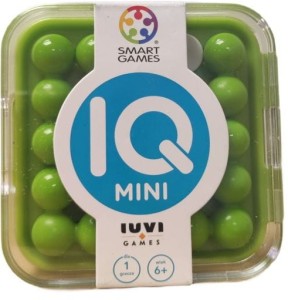 Smart Games - Gra logiczna podróżna - Gra IQ Mini zielona SG401