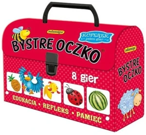Adamigo - Gra na spostrzegawczość - Bystre oczko - Kuferek 06458
