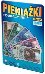 Adamigo – Sztuczne banknoty pieniądze do nauki i zabawy – 04621