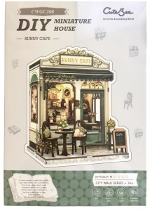 Miniature House - Model z oświetleniem 233 el. - Kawiarnia Sunny Cafe CWGC208