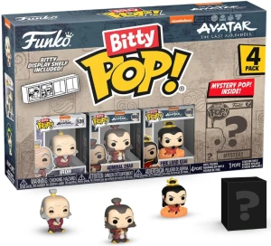 Funko Bitty Pop Avatar: The Last Airbenderand - Iroh, Admiral Zhao, Fire Lord Ozai 4-pak 73074 