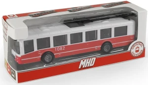 Rappa 260900 Trolejbus MHD czerwony 16 cm