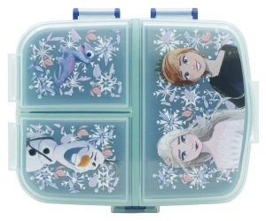 Kraina Lodu - Lunchbox - Śniadaniówka z trzema osobnymi przegródkami  81099