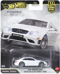 Hot Wheels Premium Pop Culture Power Trip 2008 Mercedes-Benz CLK6 3/5 JKF29