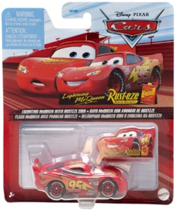 Auta Cars - Samochodzik Zygzak McQueen z banerem - GCC81