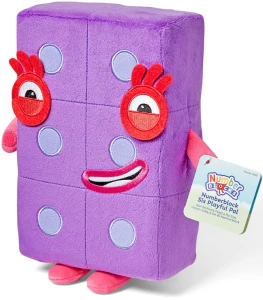 Learning Resources Maskotka 6 szóstka Numberblock - HM96935-UK