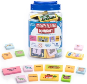 Learning Resources - Zestaw edukacyjny Domino - Rozwój językowy EI-2928