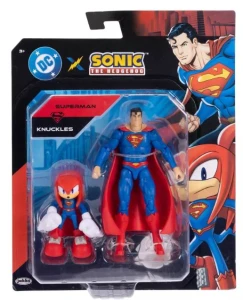 Sonic the Hedgehog & DC Comics - Figurka Knuckles + Superman- 43096 30945