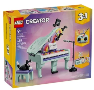 LEGO Creator  31392 Dekoracyjny fortepian z kotem