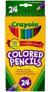Crayola - Kredki ołówkowe 24 sztuki  6246