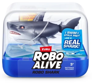 Robo Alive - Robo Shark - Pływający rekin CZARNY 50402