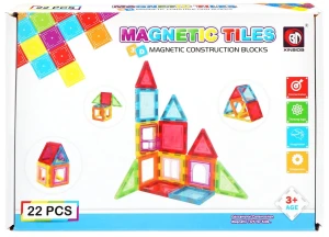 Science - Magnetic Tiles - Klocki magnetyczne 22 el. 53835