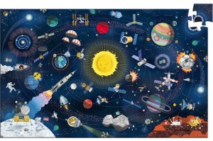 DJECO - Puzzle obserwacyjne 200 elementów - Kosmos 07413