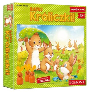 Egmont - Ratuj króliczki - Pierwsza gra dla dziecka 6716