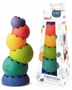 Hencz Toys – Mom’s Care – Piramida sensoryczna – 813