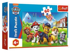 Trefl - Puzzle 60 el. - Psi Patrol na polanie - 17375