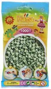 Koraliki Hama Midi 1000 Koralików 207-101 Kolor Eukaliptus