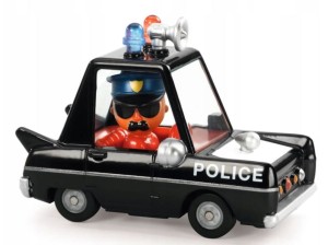 DJECO 05473 Crazy Motors - Autko Hurry Police Policja