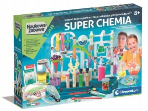Clementoni - Naukowa Zabawa - Zestaw Super Chemia 50805