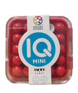 Smart Games - Gra logiczna podróżna - Gra IQ Mini czerwona SG401