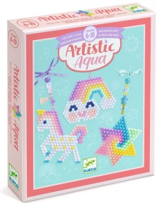 DJECO 09484 Zestaw artystyczny aqua- Tęcza