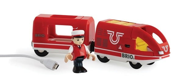 BRIO Pociąg Osobowy z akumulatorem 33746
