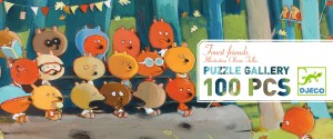 DJECO Puzzle Leśni Przyjaciele 07636 - 100 elementów