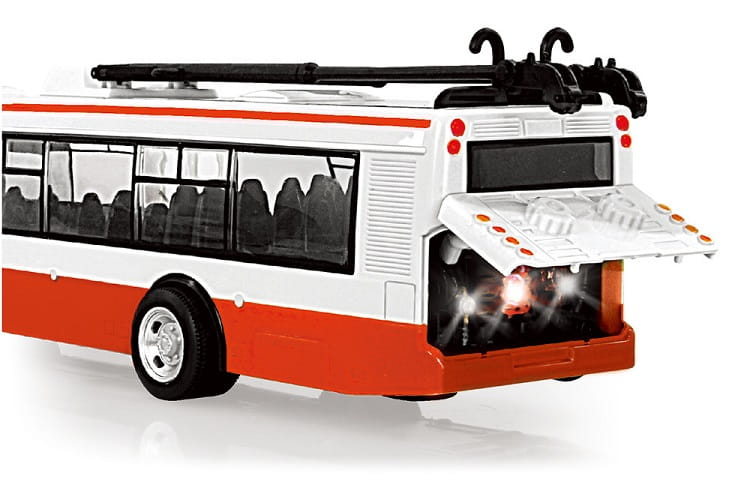 Rappa 196902 Trolejbus światło + dźwięk