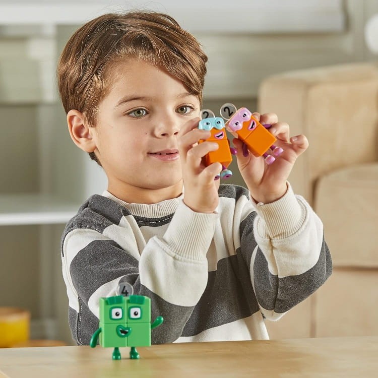 Learning Resources - Number Blocks - Bloki numeryczne 2 i 4 HM95355