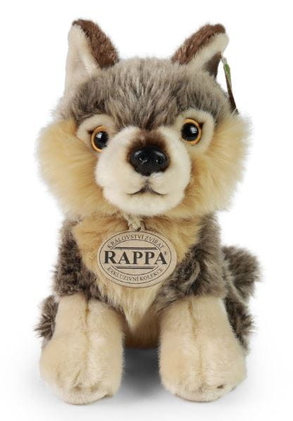 Rappa 866898 Maskotka Pluszowy Wilk siedzący 18 cm